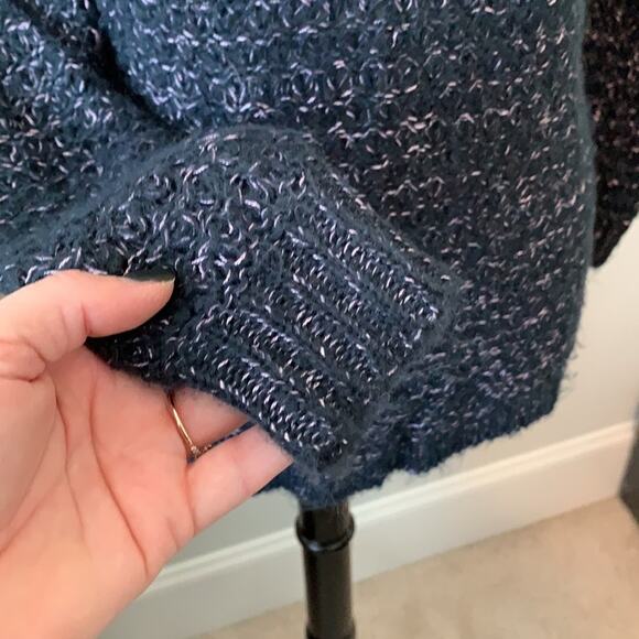 Frenchi Round Neck Knit Wool Sweater Sz S - Picture 3 of 8